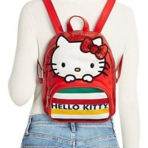 New Hello Kitty X HBC Mini Backpack Red Sequins Exclusive Collaboration